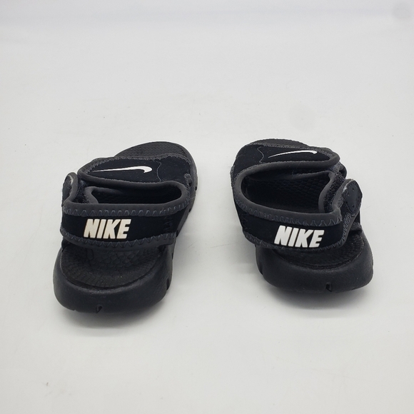 Nike Shoes Toddler 7C Sunray Adjust 4 Black Strap Kids Sandals - Picture 5 of 10